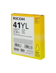 Ricoh GC41YL Amarillo Cartucho de Gel Original - 405768