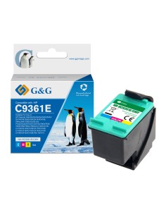 G&G HP 342 Color Cartucho de Tinta Remanufacturado -...