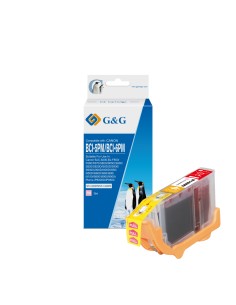 G&G Canon BCI6/BCI5/BCI3 Magenta Photo Cartucho de Tinta...