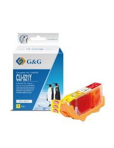 G&G Canon CLI521 Amarillo Cartucho de Tinta Generico -...
