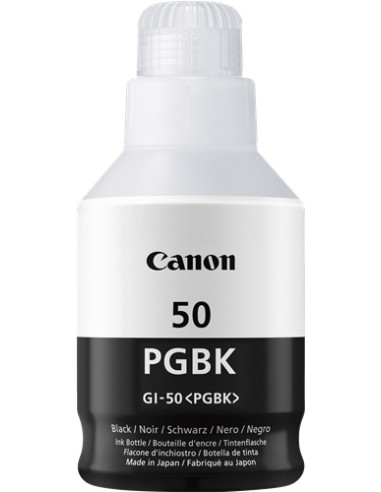 Canon GI50 Negro Botella de Tinta Original - GI50PGBK/3386C001