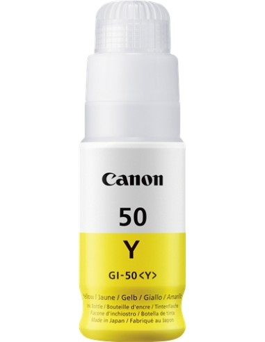 Canon GI50 Amarillo Botella de Tinta Original - GI50Y/3405C001