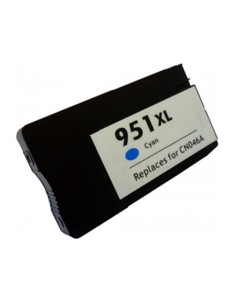 HP 951XL Cyan Cartucho de Tinta Generico - Reemplaza...