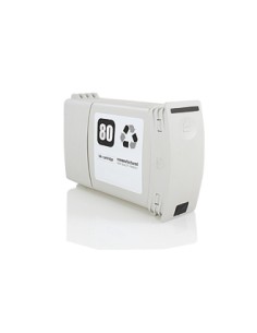 HP 80 Negro Cartucho de Tinta Pigmentada Generico -...