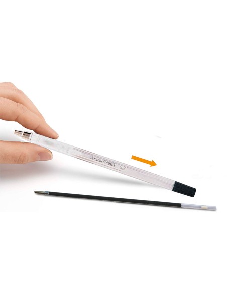 Recambio boligrafo extensible q connect kf00233 negro
