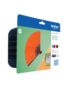 Brother LC129XL/LC125XL Pack de 4 Cartuchos de Tinta...