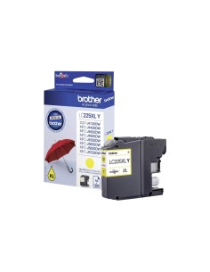 Brother LC225XL Amarillo Cartucho de Tinta Original -...