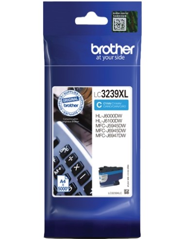 Brother LC3239XL Cyan Cartucho de Tinta Original - LC3239XLC