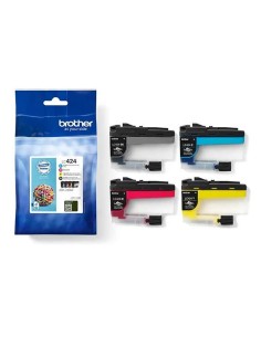 Brother LC424 Pack de 4 Cartuchos de Tinta Originales -...