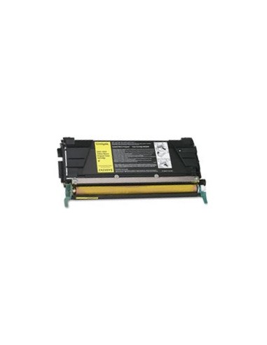 Lexmark C734/C736/X738 Amarillo Cartucho de Toner Generico - Reemplaza C734A1YG/C736H1YG