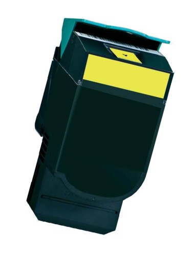 Lexmark CS310/CS410/CS510 Amarillo Cartucho de Toner Generico - Reemplaza 70C2HY0/70C2HYE/70C0H40/702HY/70C20Y0/70C20YE/702Y