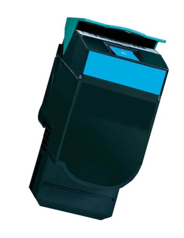 Lexmark CX310/CX410/CX510 Cyan Cartucho de Toner Generico - Reemplaza 80C2SC0/80C2SCE/802SC/80C20C0/80C20CE/802C