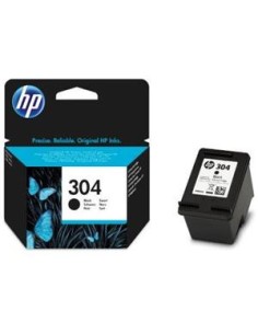 HP 304 Negro Cartucho de Tinta Original - N9K06AE