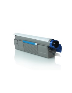 OKI C610 Cyan Cartucho de Toner Generico - Reemplaza...