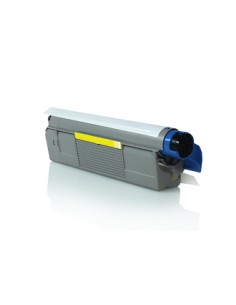OKI C610 Amarillo Cartucho de Toner Generico - Reemplaza...