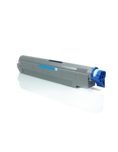 OKI C9600/C9650/C9800/C9850 Cyan Cartucho de Toner...