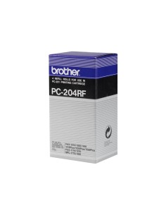 Brother PC204RF Pack de 4 Rollos de Transferencia Termica...