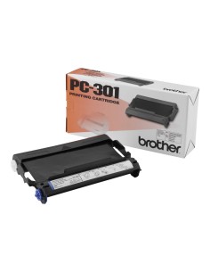 Brother PC301 Cartucho y Rollo de Transferencia Termica...