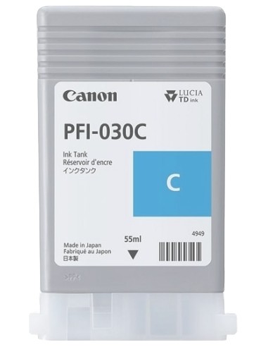 Canon PFI030 Cyan Cartucho de Tinta Original - 3490C001