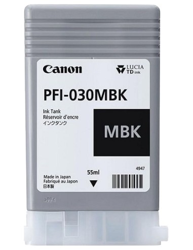 Canon PFI030 Negro Mate Cartucho de Tinta...