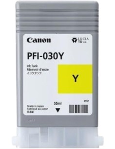 Canon PFI030 Amarillo Cartucho de Tinta Original - 3492C001