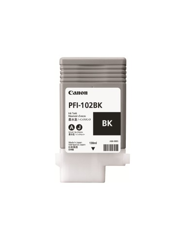 Canon PFI102 Negro Cartucho de Tinta Original -...