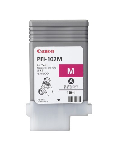Canon PFI102 Magenta Cartucho de Tinta Original...