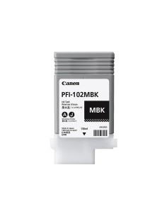 Canon PFI102 Negro Mate Cartucho de Tinta Original -...