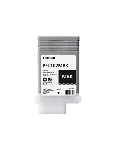 Canon PFI102 Negro Mate Cartucho de Tinta...