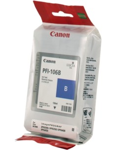 Canon PFI106 Azul Cartucho de Tinta Original -...