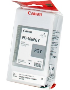 Canon PFI106 Gris Photo Cartucho de Tinta Original -...