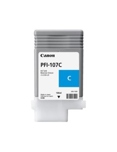 Canon PFI107 Cyan Cartucho de Tinta Original -...