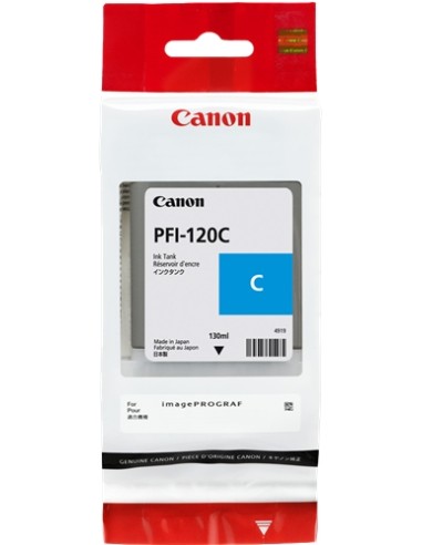 Canon PFI120 Cyan Cartucho de Tinta Original -...