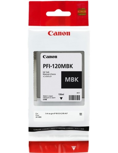 Canon PFI120 Negro Mate Cartucho de Tinta...