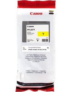 Canon PFI207 Amarillo Cartucho de Tinta Original -...