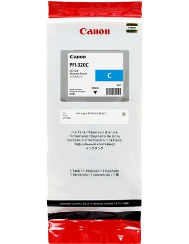 Canon PFI320 Cyan Cartucho de Tinta Original -...