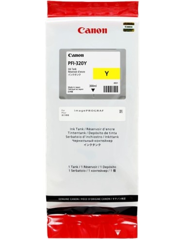 Canon PFI320 Amarillo Cartucho de Tinta Original - 2893C001