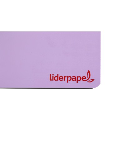 Cuaderno espiral liderpapel a4 wonder tapa plastico 80h 90gr cuadro 5mm con margen colores surtidos