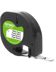 Dymo LetraTag S0721510 Cinta de Etiquetas Original para...