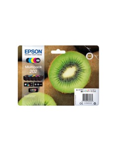 Epson 202 Pack de 5 Cartuchos de Tinta Originales -...