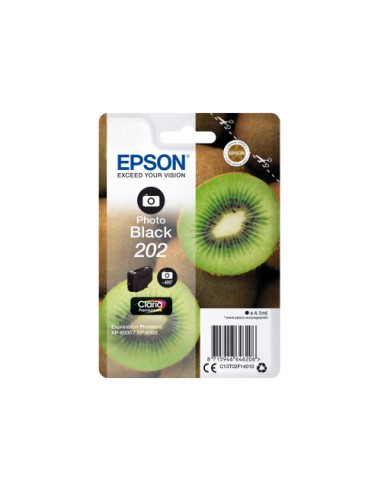 Epson 202 Negro Photo Cartucho de Tinta Original - C13T02F14010