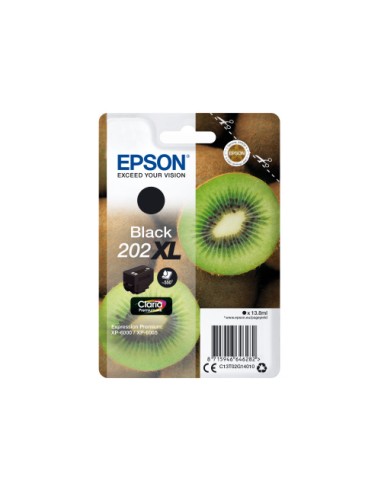 Epson 202XL Negro Cartucho de Tinta Original - C13T02G14010