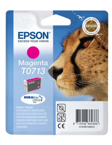 Epson T0713 Magenta Cartucho de Tinta Original - C13T07134012