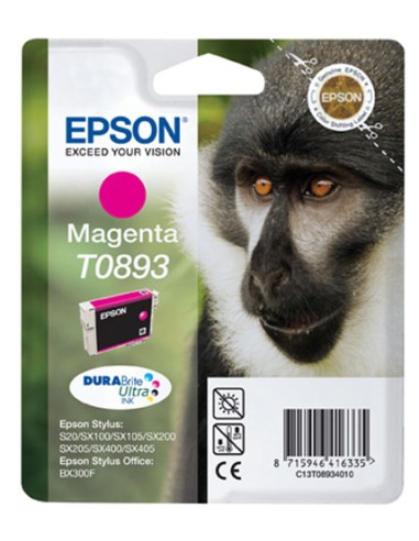 Epson T0893 Magenta Cartucho de Tinta Original - C13T08934011