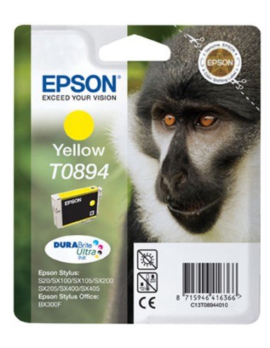 Epson T0894 Amarillo Cartucho de Tinta Original - C13T08944011