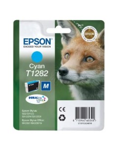 Epson T1282 Cyan Cartucho de Tinta Original - C13T12824012