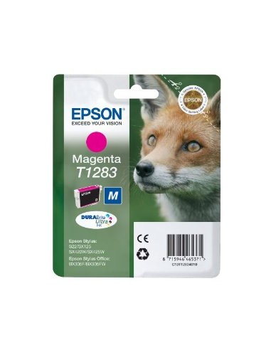 Epson T1283 Magenta Cartucho de Tinta Original - C13T12834012