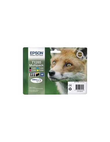 Epson T1285 Pack de 4 Cartuchos de Tinta Originales - C13T12854012