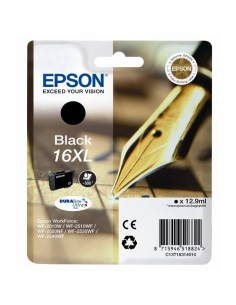 Epson T1631 Negro Cartucho de Tinta Original - C13T16314012