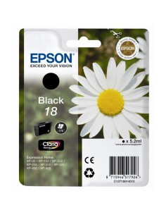 Epson T1801 (18) Negro Cartucho de Tinta Original -...